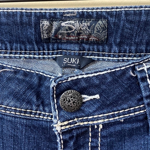 Silver Suki Jeans - Picture 2 of 6